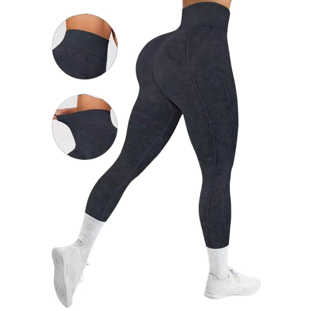 Calzas Leggings Push Up Soporte Tiro Alto image number 1.0