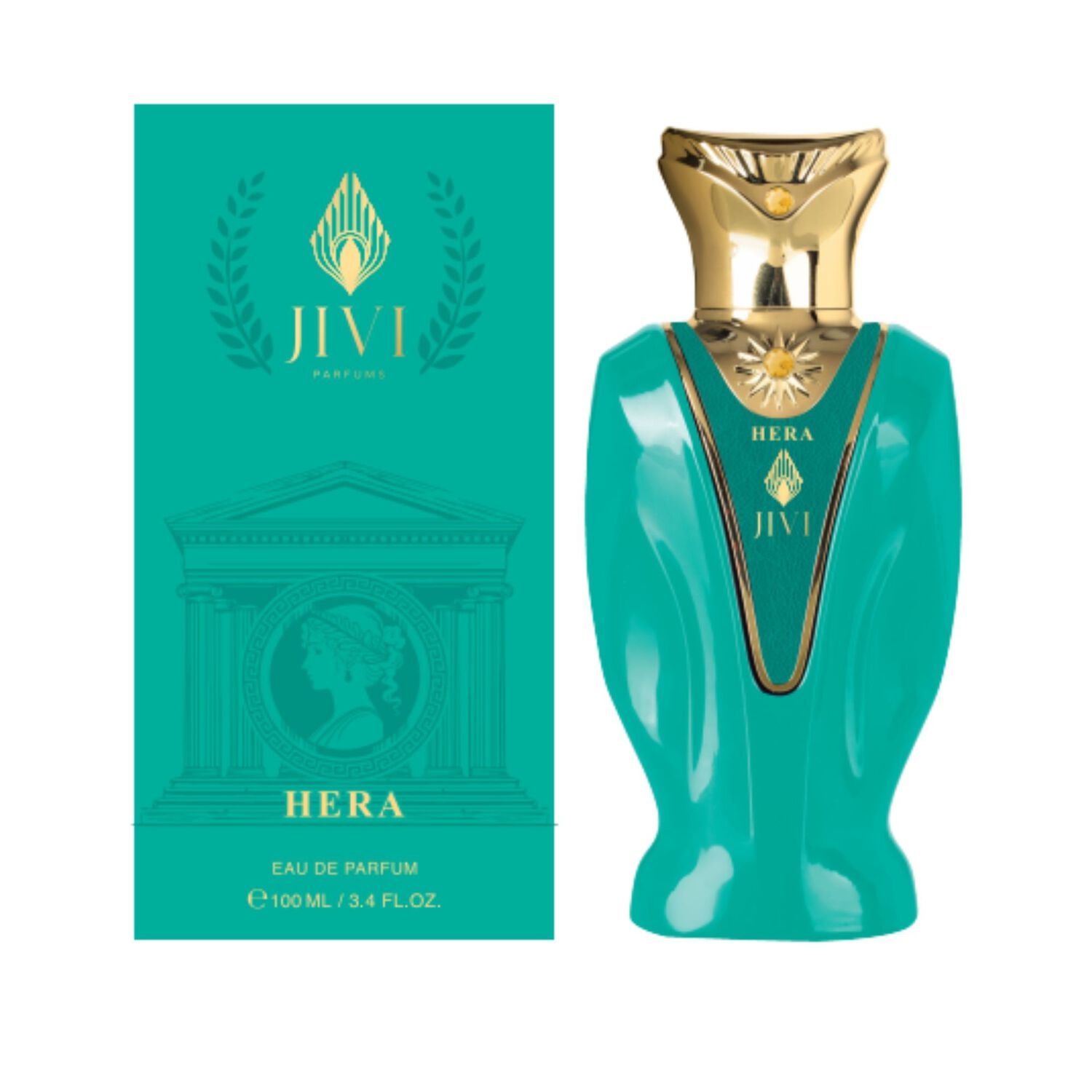Hera Greek God Jivi Parfums Edp 100ml Mujer - Inspirado De Ysl Black Opium image number 0.0