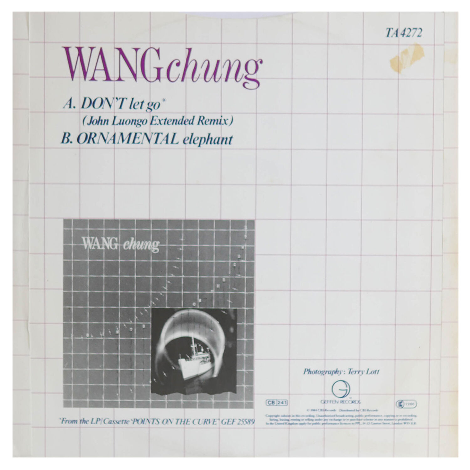 Wang Chung - Don't Let Go (extended Remix) | 12" Maxi Single Usado image number 1.0