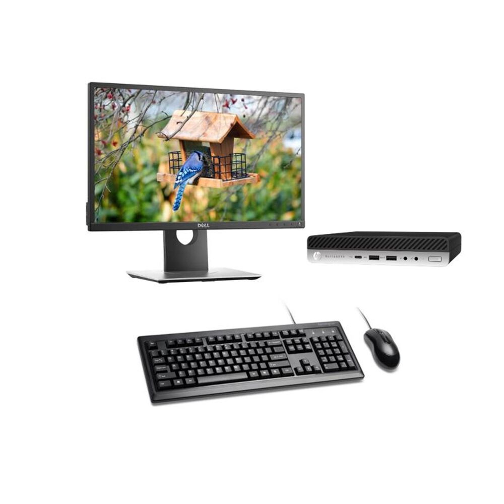 Kit Monitor + Mini Pc Hp 800 G3 (intel Core I5-6500t 16gb 512gb Ssd) Reacondicionado Grado A image number 0.0