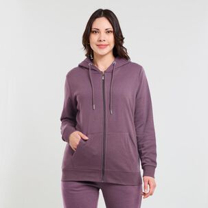 Polerón Básico Regular Cuello Redondo Con Capucha Mujer Sexy Large