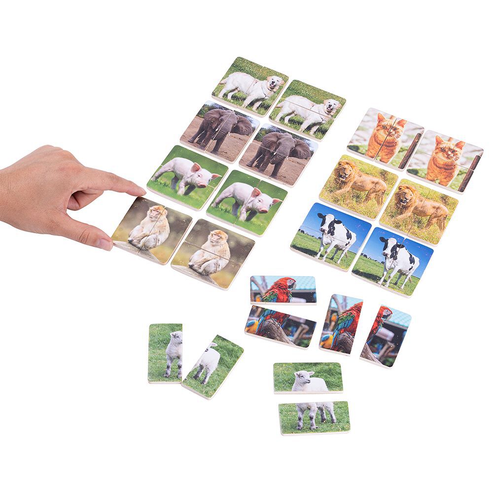 Puzzle Memorice Animales image number 1.0