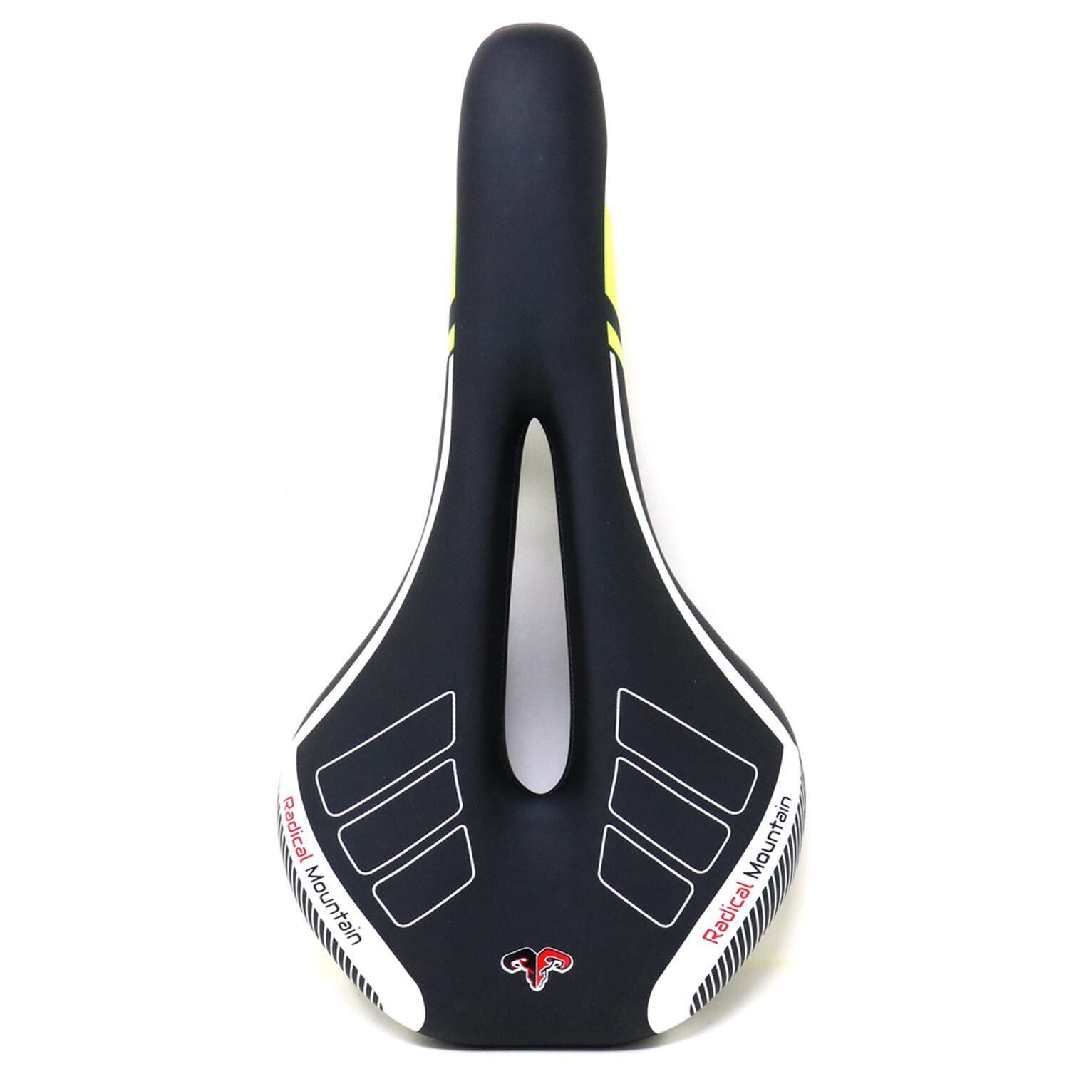 Asiento Mtb Prost Negro/amarillo Radical Mountain image number 2.0