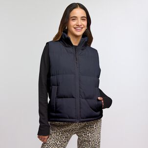 Parka Regular Sin Mangas Cuello Alto Mujer Freedom Parka Regular Sin Mangas Cuello Alto Mujer Freedom