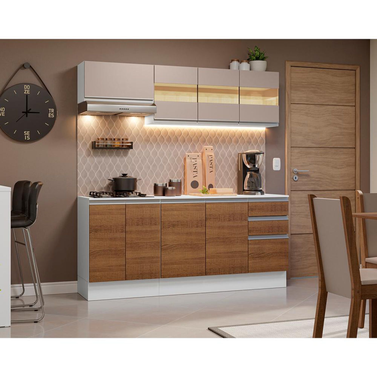 Mueble De Cocina Vekkahome Super Smart / 9 Puertas / 2 Cajones image number 0.0