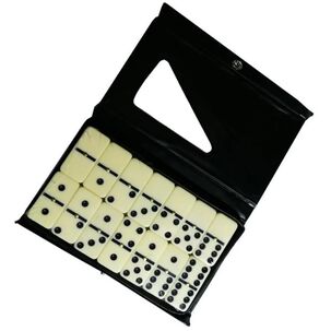 Domino Juego Cl&aacute;sico De 28 Piezas Blancas - Ps