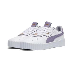 Zapatilla Urbana Mujer Puma Carina 3.0 Luxe White-lilac Luster