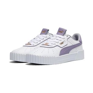 Zapatilla Urbana Mujer Puma Carina 3.0 Luxe White-lilac Luster