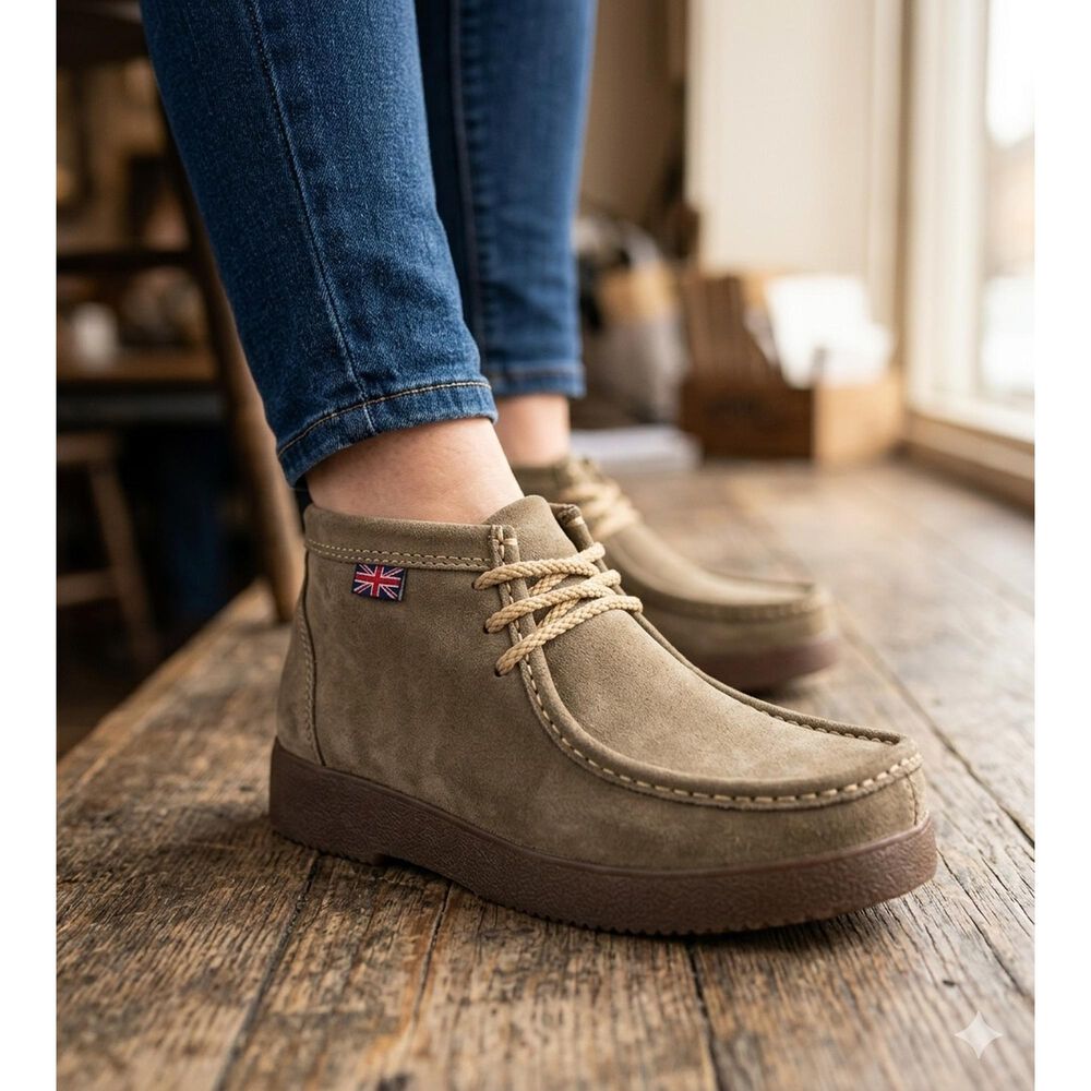 Botin De Cuero Castillo Tostado London Adixt image number 4.0