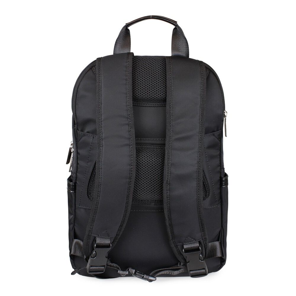 Mochila Con Porta Notebook Turin Negra Kenneth Cole image number 6.0