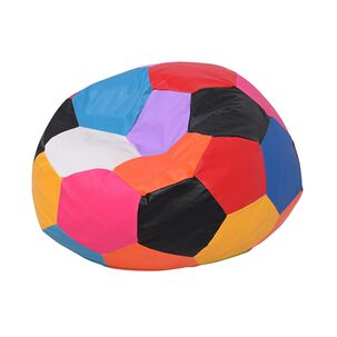 Pouf Pera Multicolor Eco Cuero 50x50x50 Cm M&aacute;xima Design
