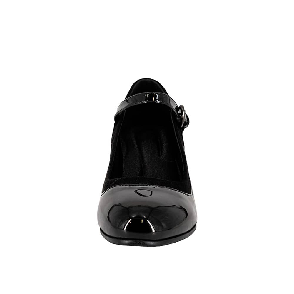 Zapato Cueca Alba Negro Charol Alquimia image number 2.0