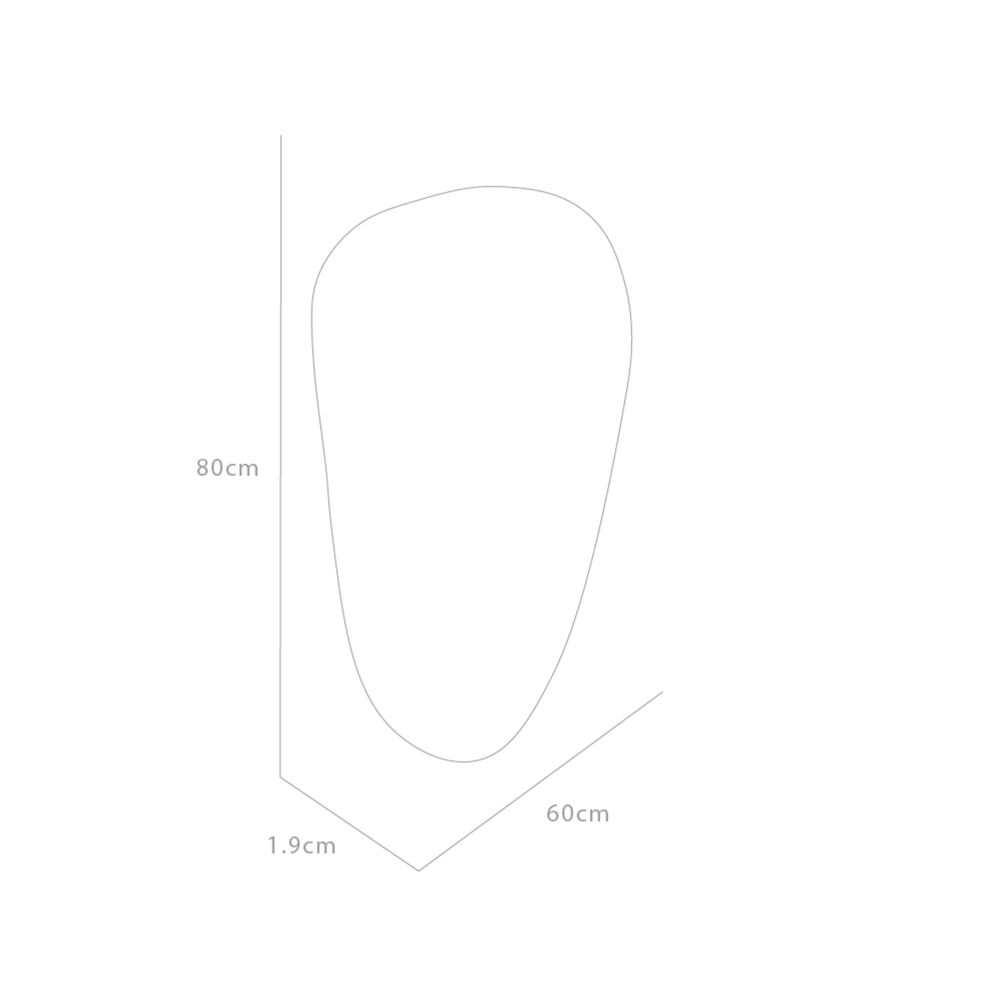 Espejo 80x60x1,9 Cm Forma Irregular image number 8.0