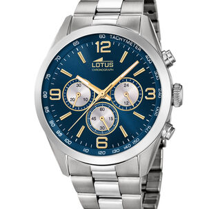 Reloj 18152/g Lotus Azul Hombre Minimalist