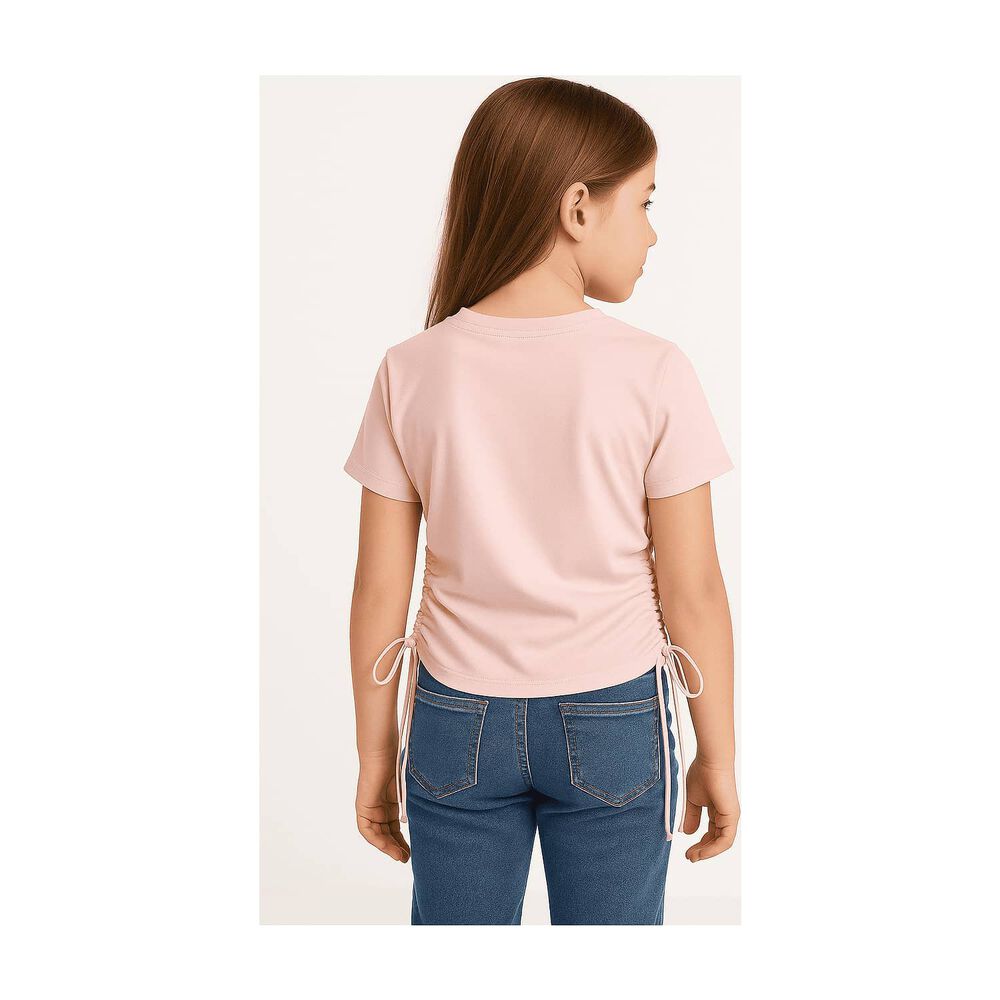 Polera Infantil Rosada Estampado Personaje image number 2.0