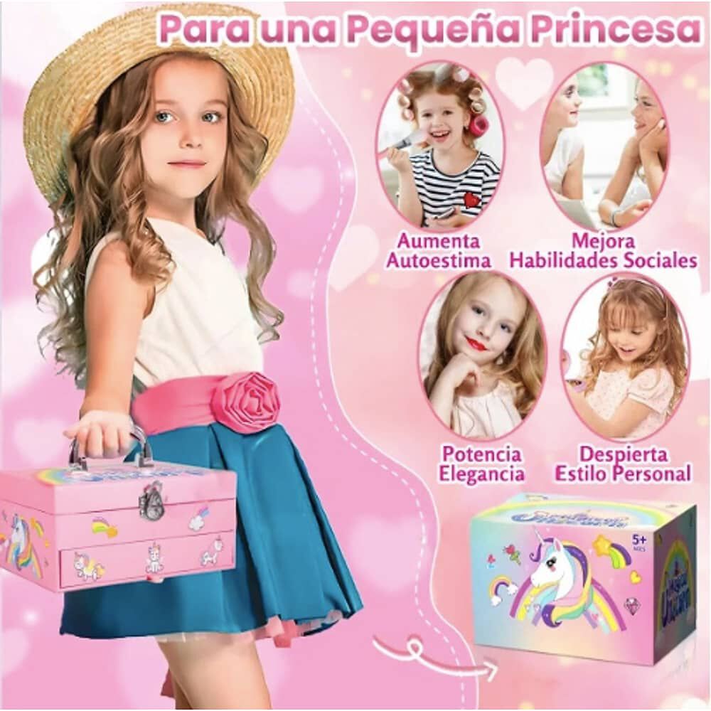 Cosm&eacute;tico Para Ni&ntilde;os Set image number 4.0