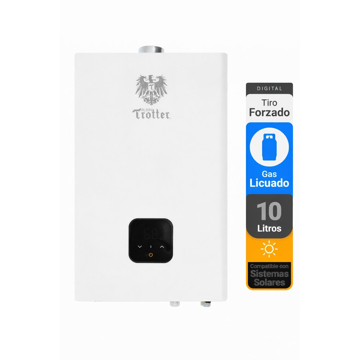 Calefont Albin Trotter 10 Litros Tiro Forzado Gas Licuado image number 3.0