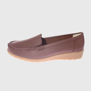 Mocas&iacute;n Cuero Caf&eacute; Marche Art. 5lo120brown