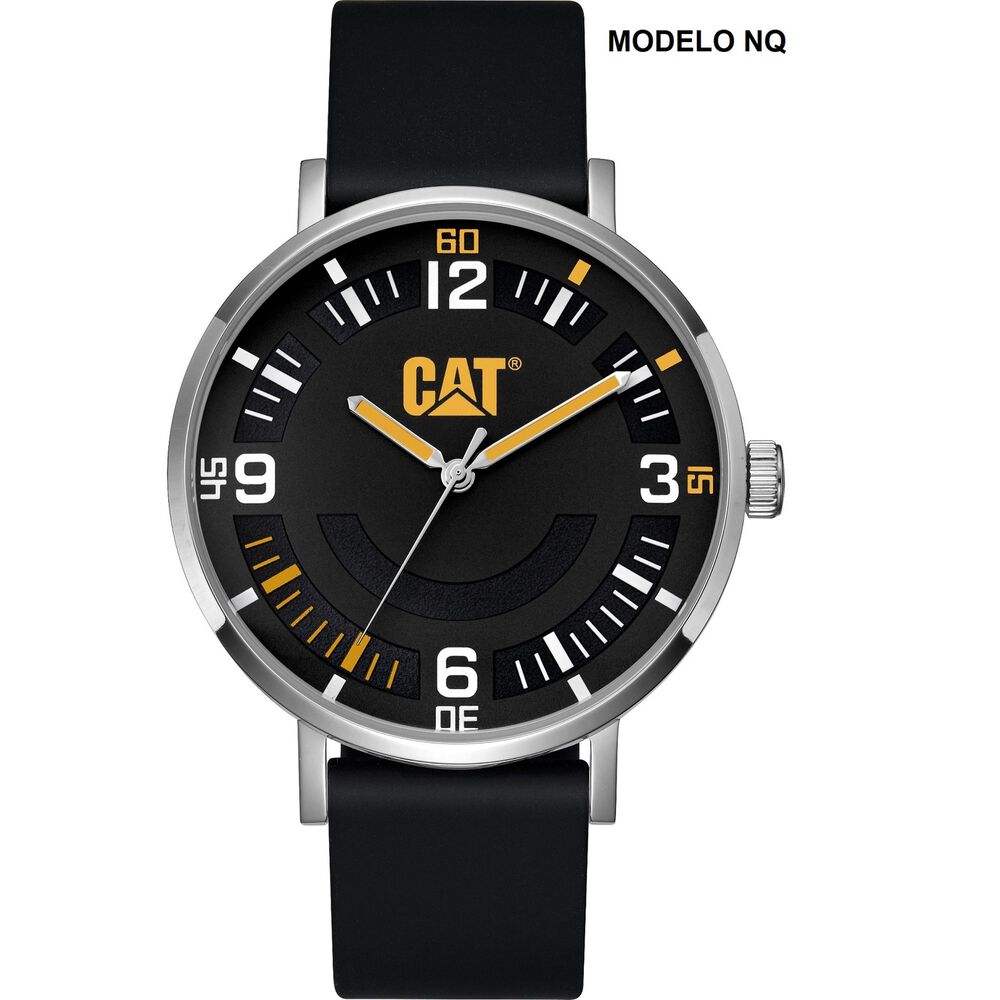 Correa Pulsera Cat Hombre Nq-21 Negro image number 2.0