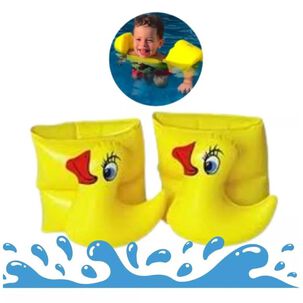 Flotador Alitas Inflables Niños Con Diseño Brazos Piscina