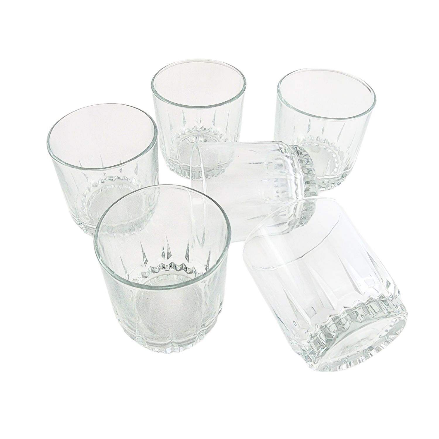 Set 6 Vasos Bajos Whisky Cristar Prisma Rocks 306ml image number 5.0