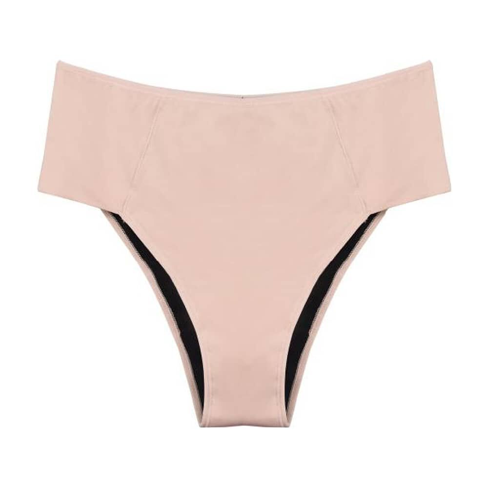 Calz&oacute;n Menstrual Absorbente Plus Size Flujo Alto Palo Rosa 2rios image number 0.0