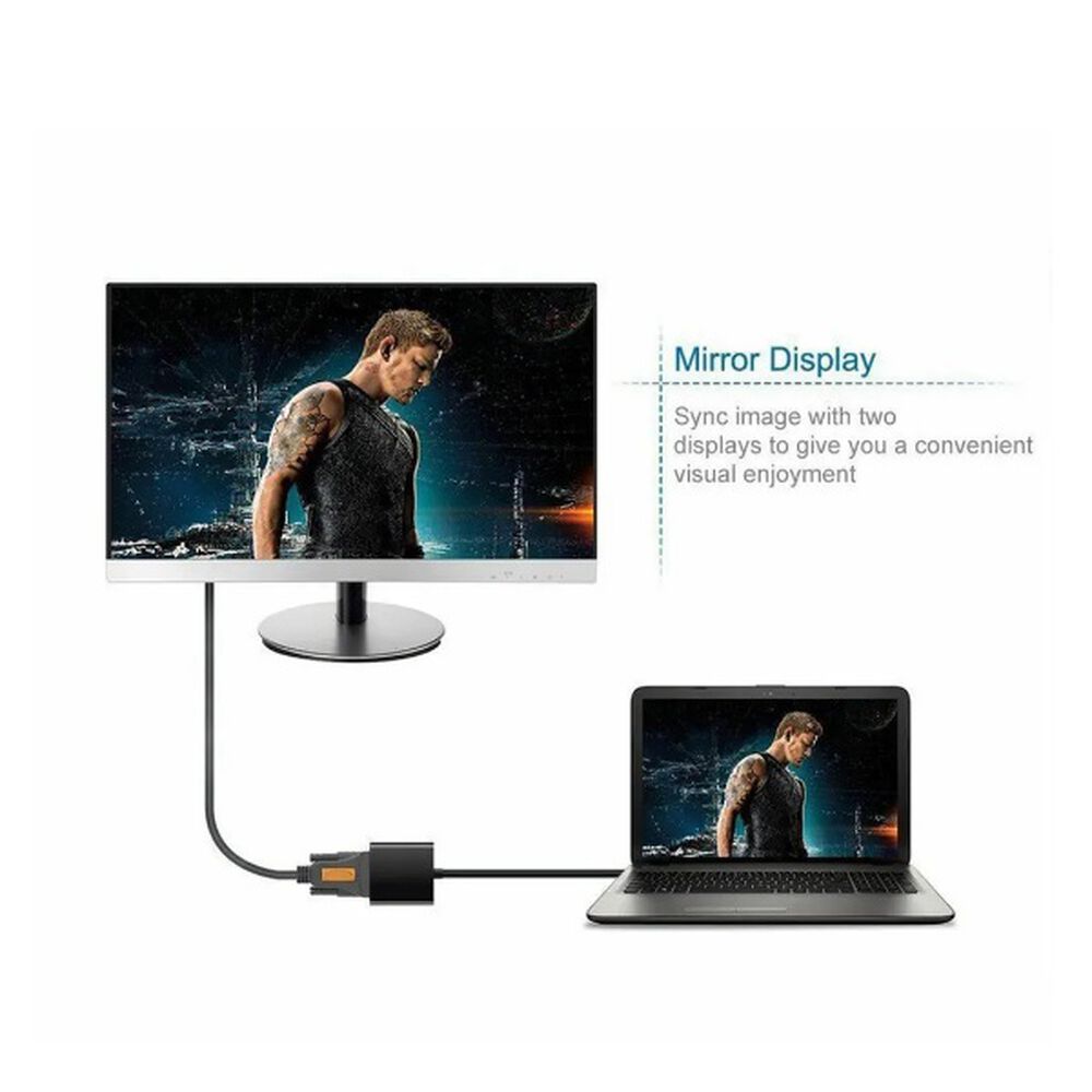 Adaptador Usb A Vga Convertidor Usb 3.0 Normal Macho A Vga Hembra image number 3.0