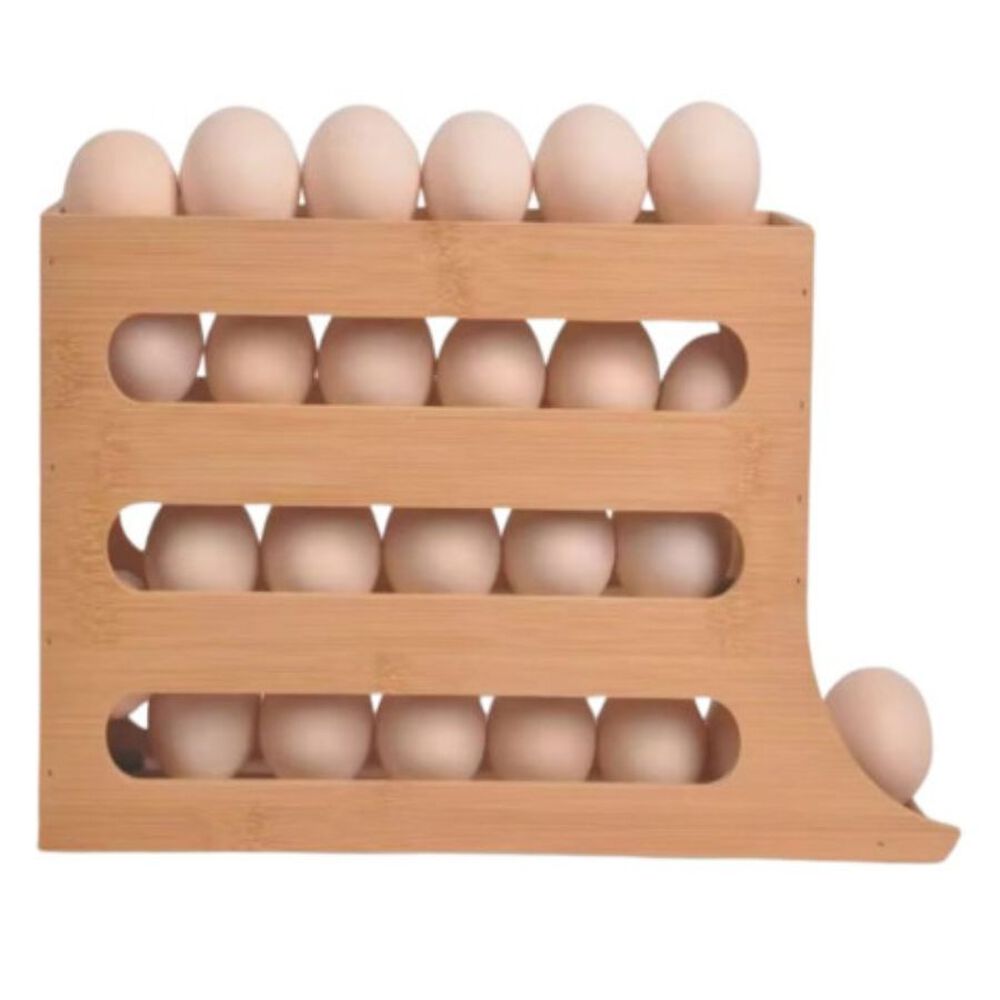 Huevera Dispensador De Huevos Organizador De 4 Pisos image number 0.0