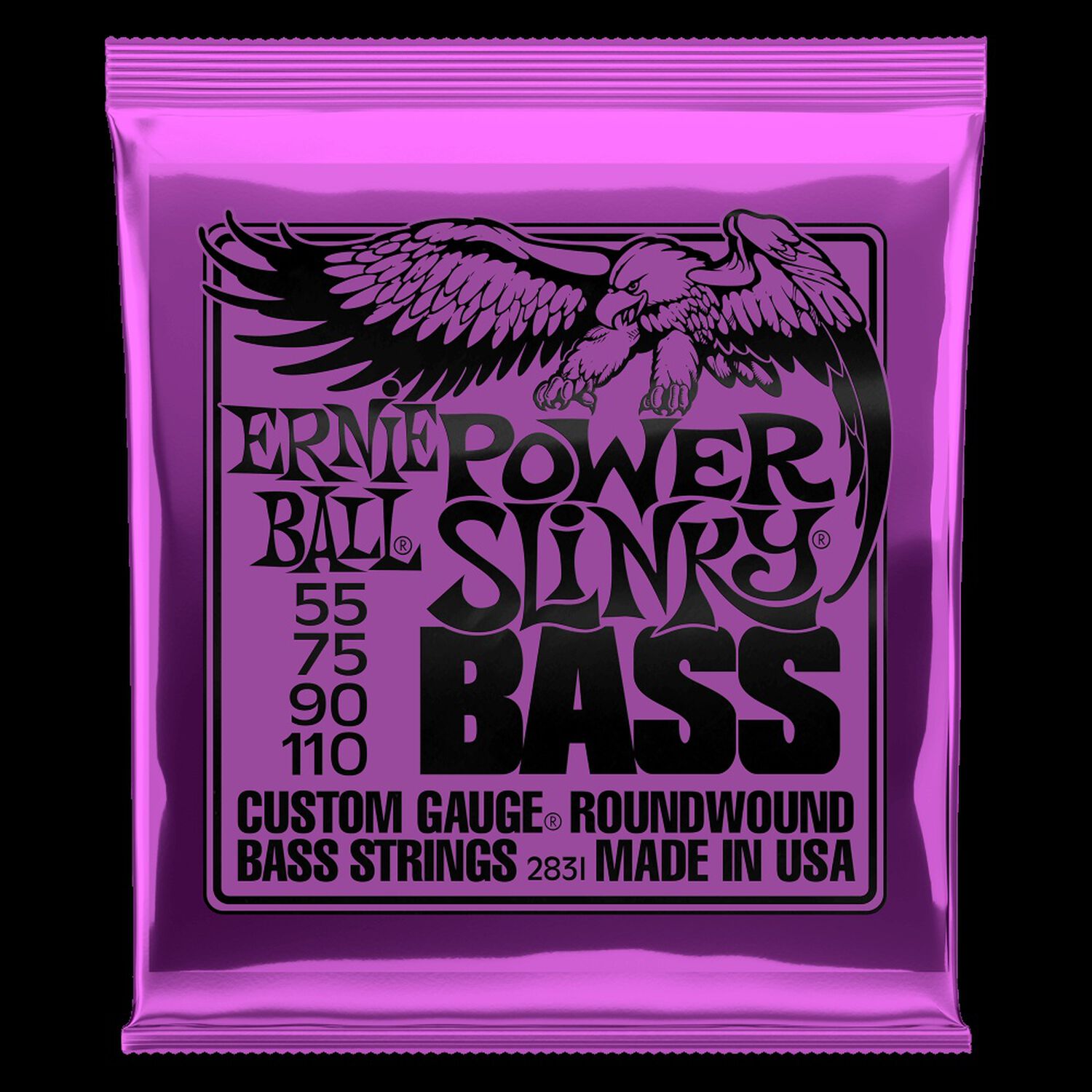 Cuerdas Bajo El&eacute;ctrico Power Slinky 55-110 Ernie Ball 2831 image number 0.0