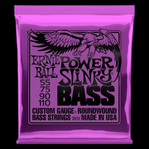 Cuerdas Bajo El&eacute;ctrico Power Slinky 55-110 Ernie Ball 2831