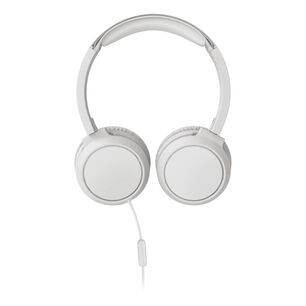 Audifono Manos Libres Jack 3.5 Overear Blanco Ah4105