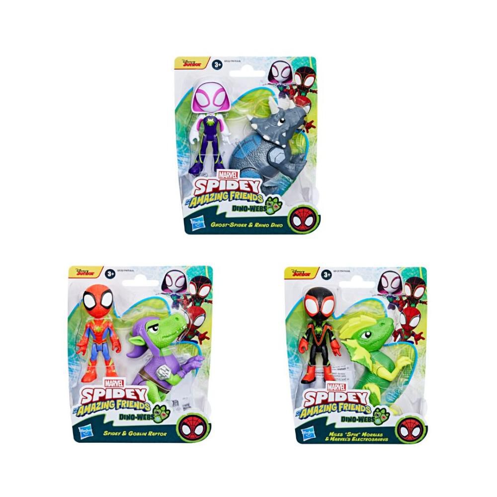 Figura De Acción Spidey And His Amazing Friends Hero Dino Webs Fig Ast image number 1.0