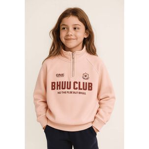 Poler&oacute;n Kids Oversized Algod&oacute;n Estilo Urbano