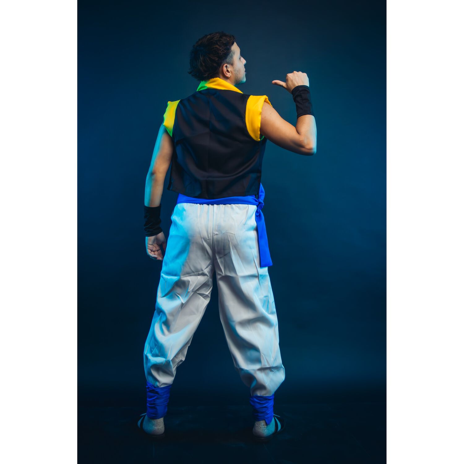 Disfraz Cosplay Gogeta Dragon Ball Broly Goku Y Vegeta image number 4.0