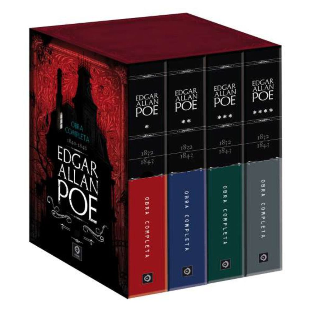 Edgar Allan Poe Obras Completas 4- Volumenes image number 0.0