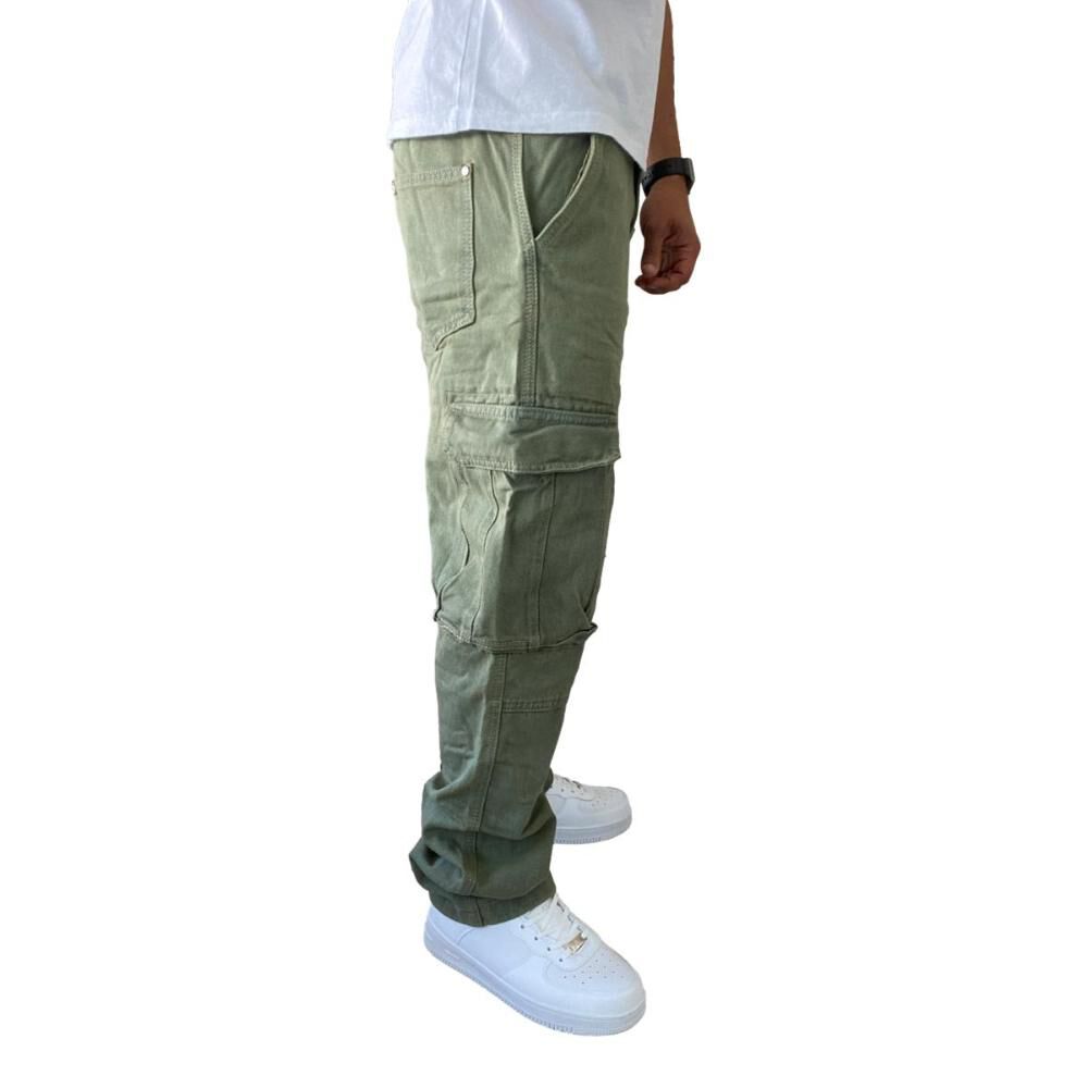 Jeans Diábolo Cargo Relaxed Fit Hombre image number 18.0