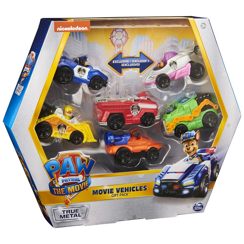 Juguete Pack 6 Autos Paw Patrol Infantil image number 3.0
