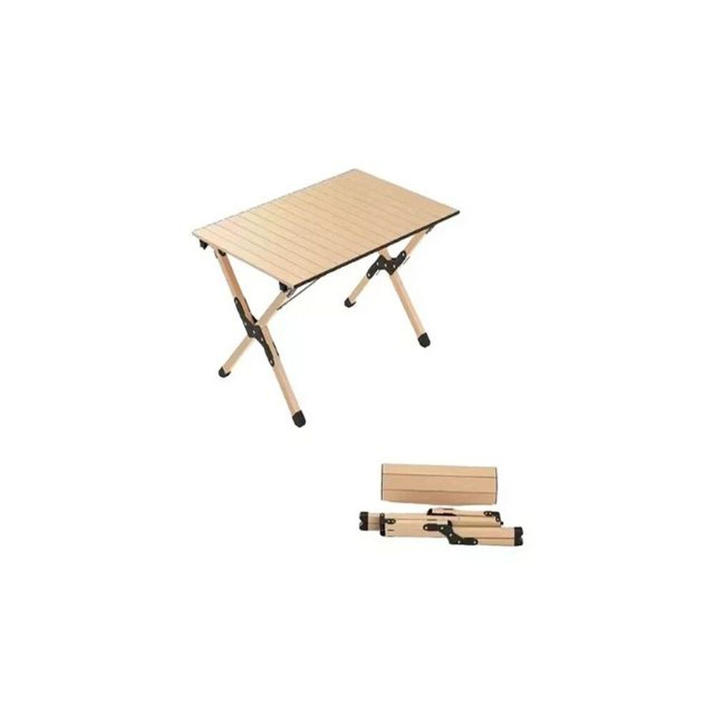 Mesa Plegable De Picnic Pequeña Beige image number 0.0