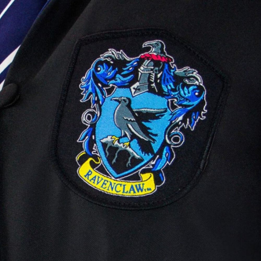 Tunica De Harry Potter Casa Hogwarts Deluxe Logo Bordado Gryffindor Slytherin Ravenclaw Hufflepuff image number 10.0
