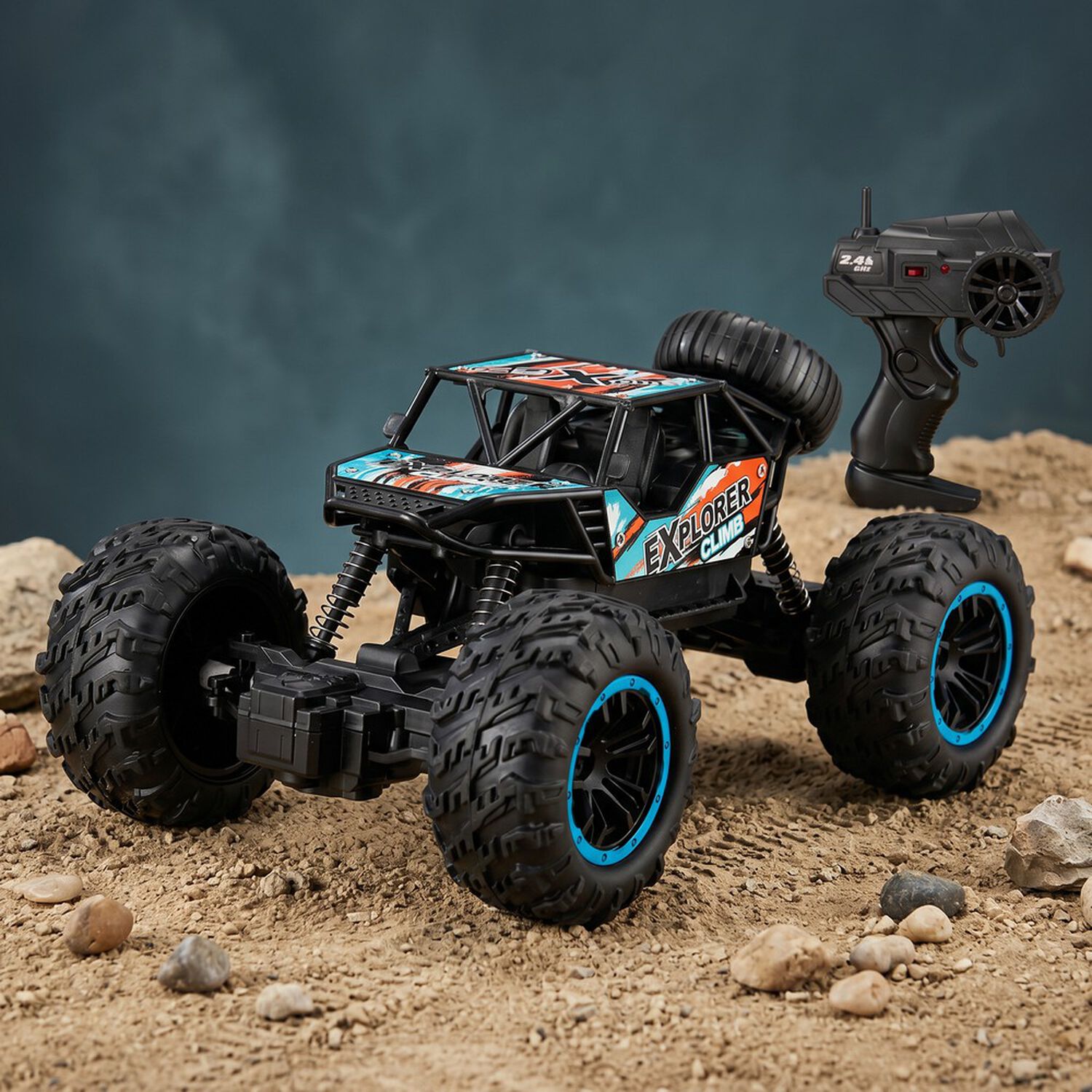 Auto Camioneta 4x4 Rally Control Remoto Todo Terreno Juguete image number 8.0