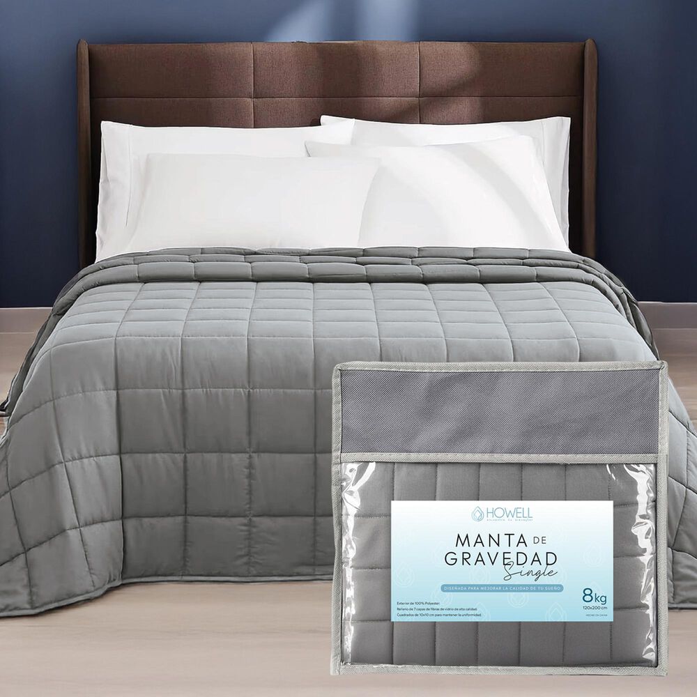Manta De Gravedad Pesada Howell Single 8kg Trastornos Sue&ntilde;o image number 0.0
