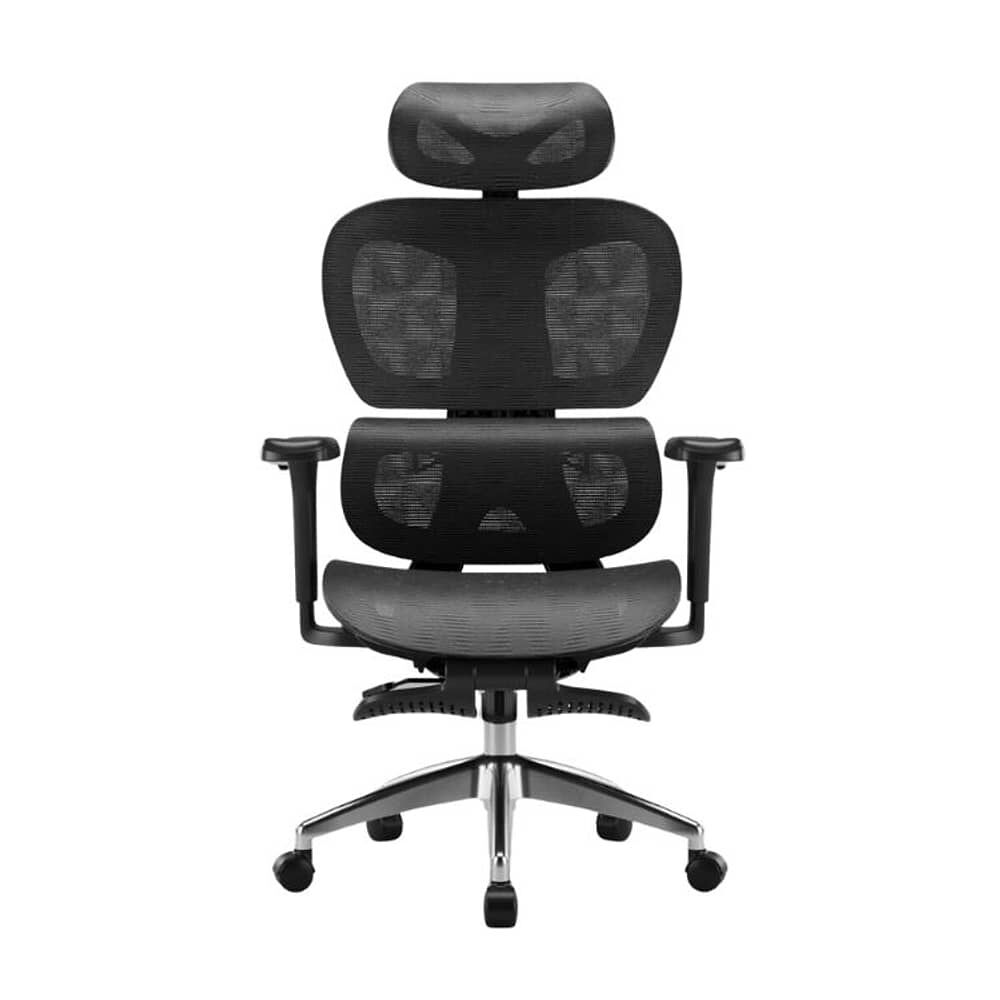 Silla Oficina &Eacute;lite Ergon&oacute;mica Soporte Lumbar Cervical Ajustable image number 2.0