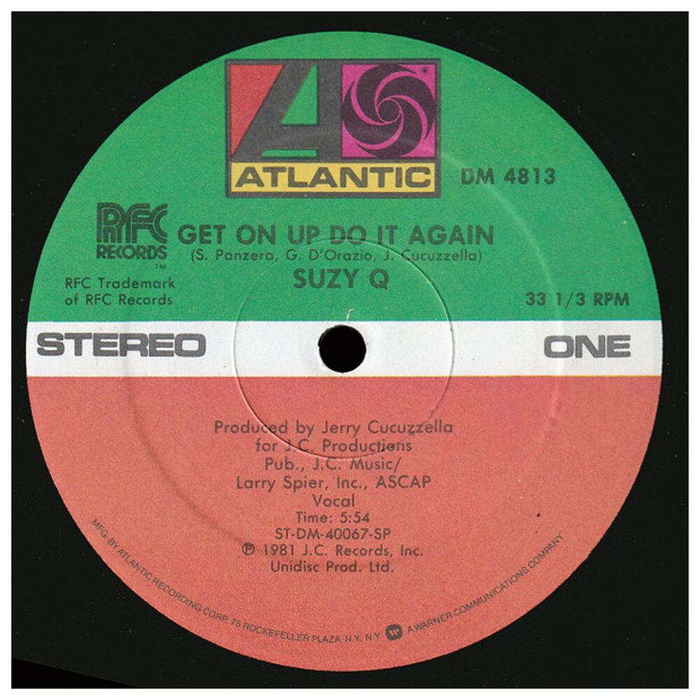 Suzy Q - Get On Up Do It Again | 12'' Maxi Single Usado image number 2.0