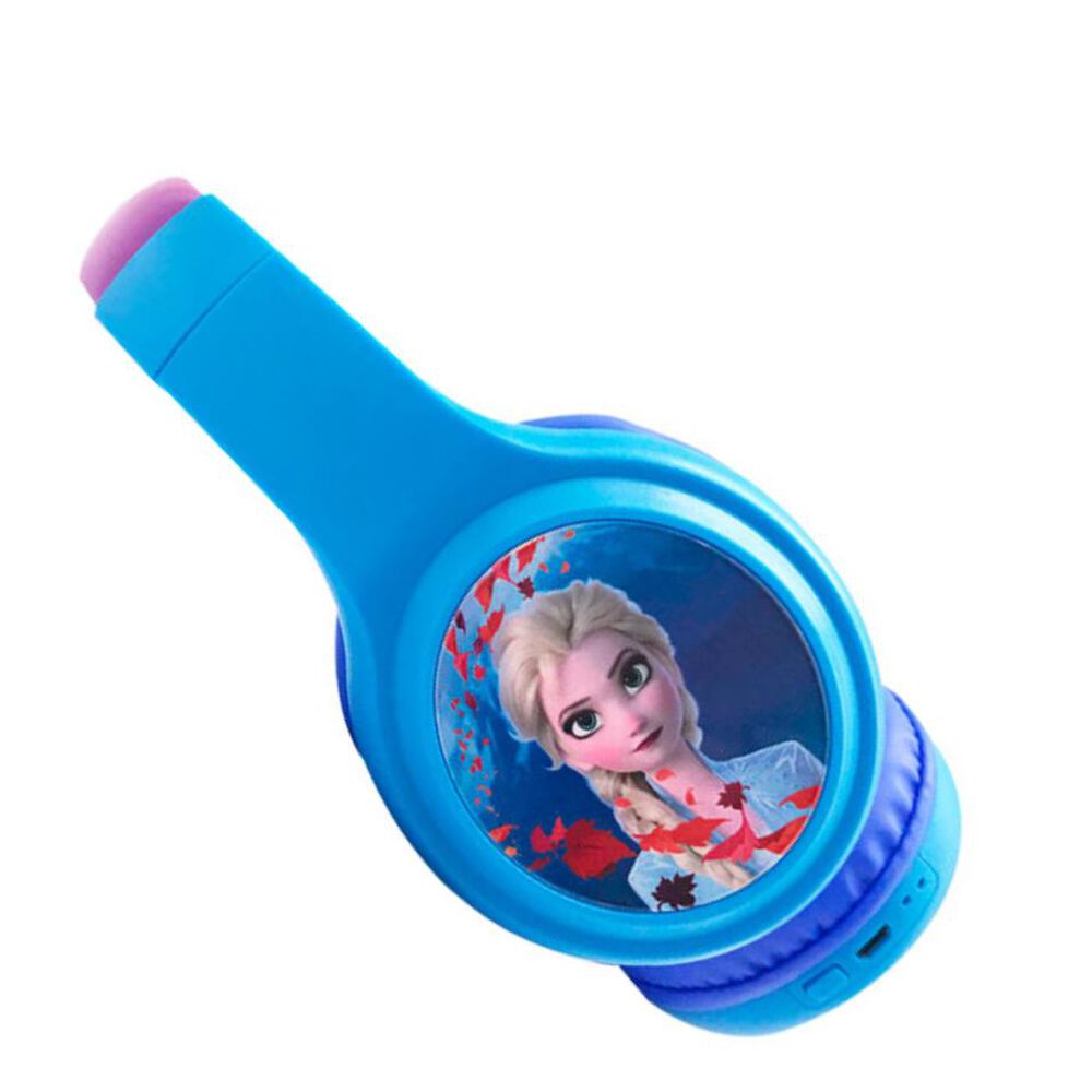 Audífonos De Frozen Para Niñas Bluetooth Diseño Elsa Disney image number 4.0