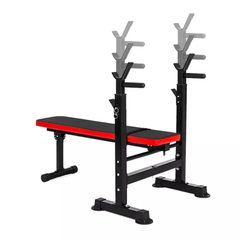 Press Banca Abdominal Reclinable Para Pesas Con Rack L image number 3.0