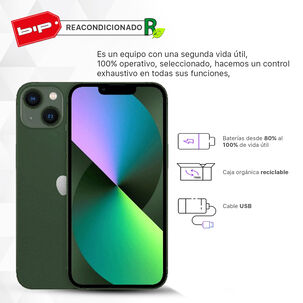 Iphone 13 Mini 256gb - Green - Reacondicionado - Grado A