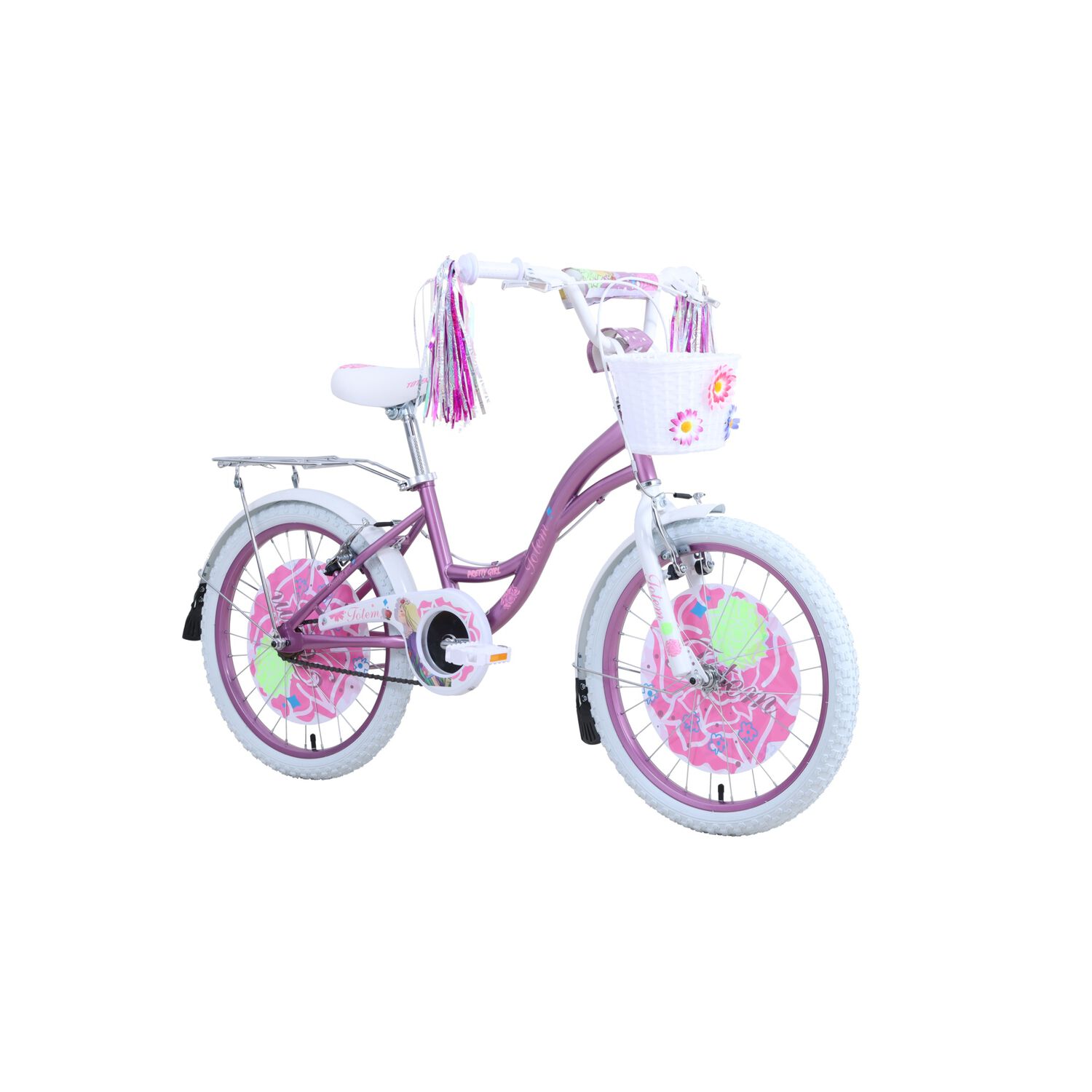 Bicicleta Totem Infantil Aro 20 Pretty Rosado image number 1.0
