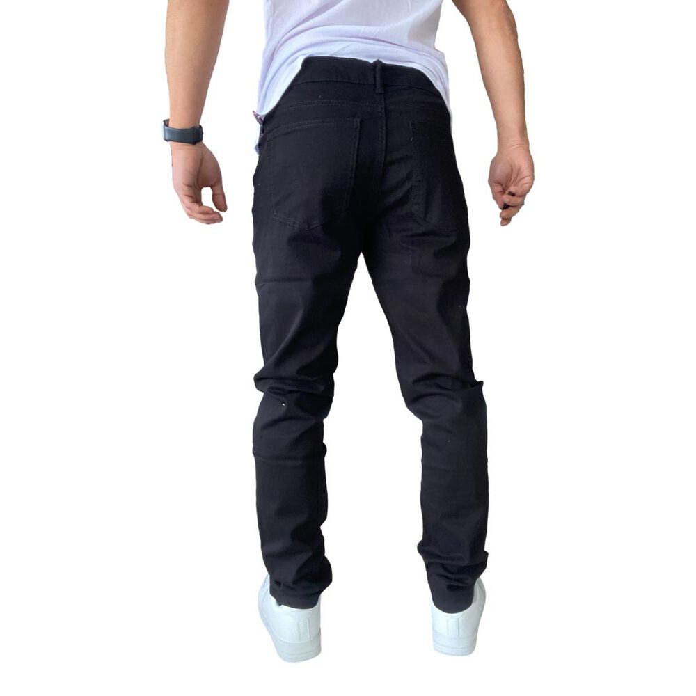 Pantal&oacute;n Tela Elasticado Slim Fit Colores image number 9.0