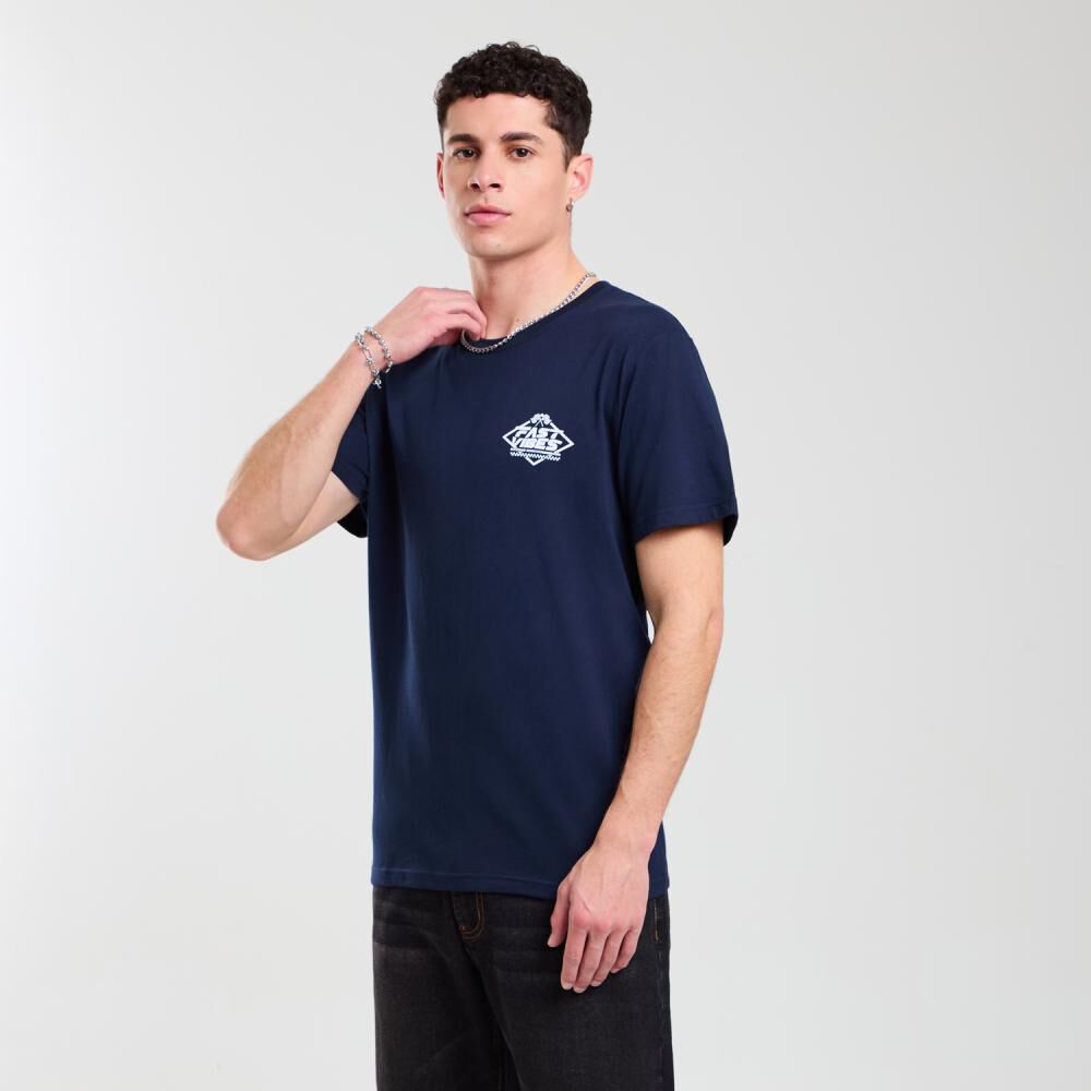 Polera Oversize Manga Corta Cuello Redondo Hombre Skuad image number 2.0