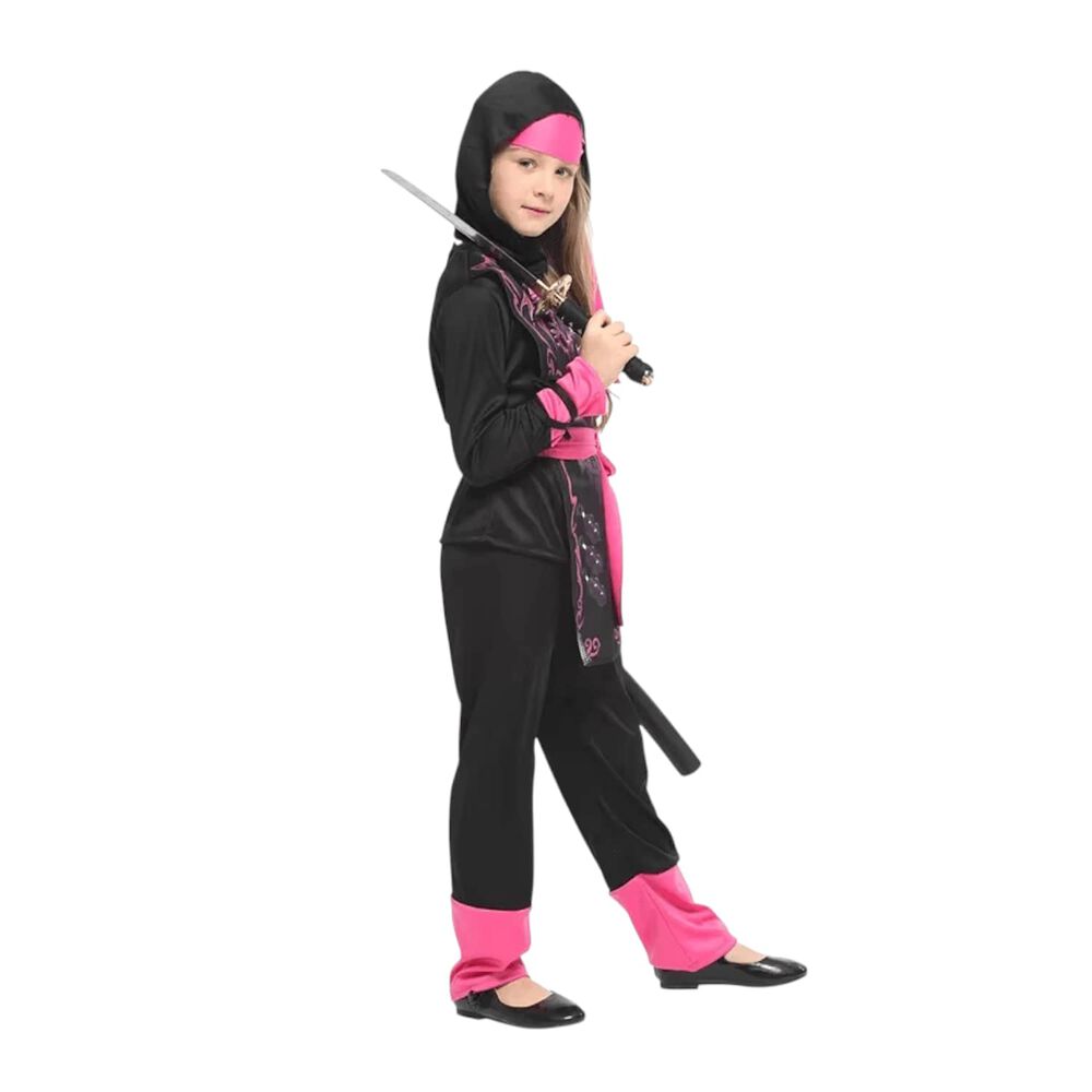 Disfraz Traje Infantil Ninja Dragon Ni&ntilde;a image number 8.0